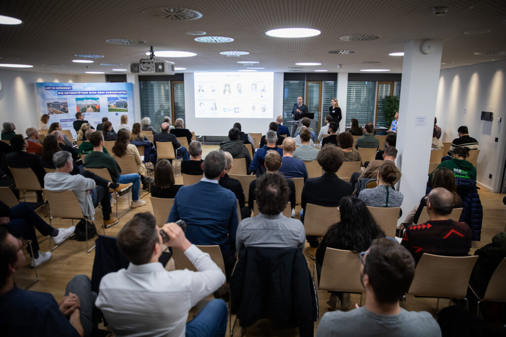 Pitch Startups und Publikum