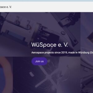 WueSpace Webseite